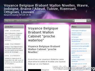 benjaminvoyance.fr website preview