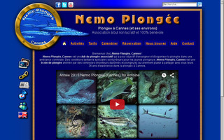 nemo-plongee.org website preview