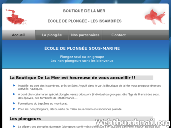 plongee-permis-bateau.fr website preview