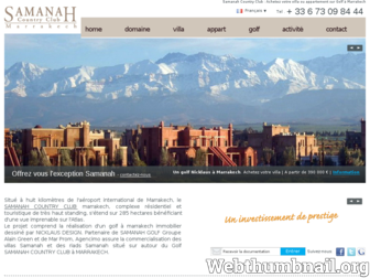immobilier-golf-marrakech.agencimo.net website preview