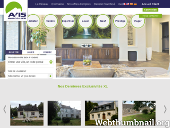 avis-immobilier-golfedumorbihan.fr website preview