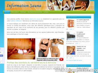 information-sauna.com website preview