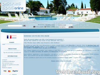 piscines-spas-online.com website preview