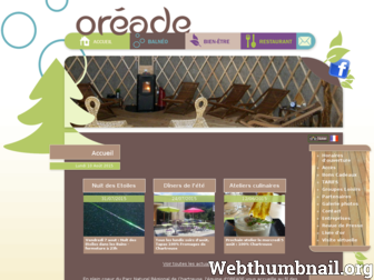 oreade-balneo.com website preview