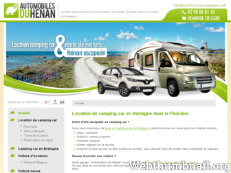 automobile-du-henan.fr website preview
