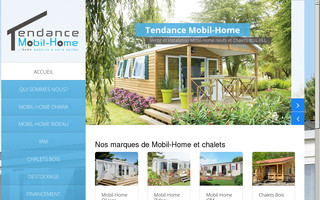 tendance-mobil-home.fr website preview