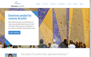 suresnes-escalade.fr website preview