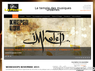 lapechecafe.com website preview