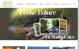 pechehauteloire.fr website preview