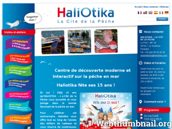 haliotika.com website preview