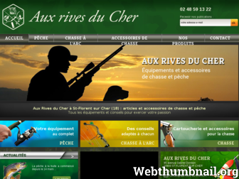 aux-rives-du-cher.com website preview