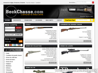 beckchasse.com website preview