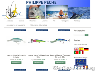 philippe-peche.fr website preview