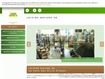 loisirsnature36.com website preview