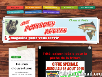 aux-poissons-rouges.fr website preview