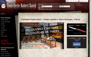 robert-david.com website preview