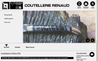 laguiole-renaud.fr website preview