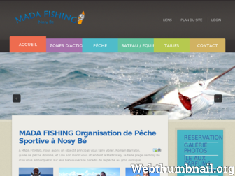 madafishing.com website preview