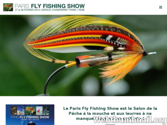 parisflyfishingshow.com website preview