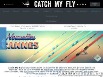catchmyfly.com website preview