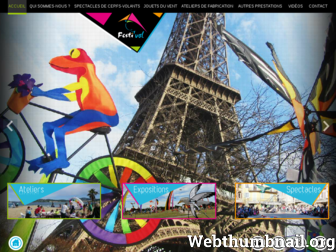 festivol.fr website preview
