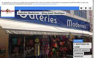 galeries-modernes-jouets.fr website preview
