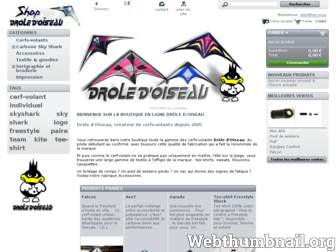 e-shop.droledoiseau.com website preview