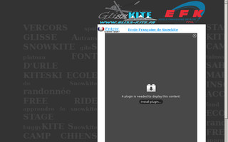 gliss-kite.fr website preview
