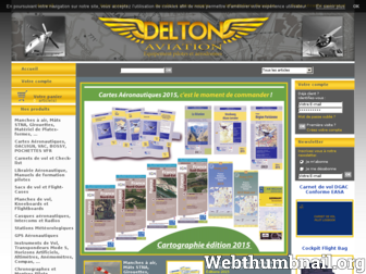 delton-aviation.fr website preview