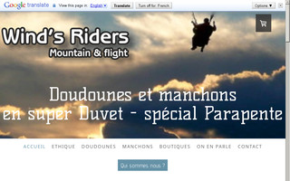 windsriders.com website preview