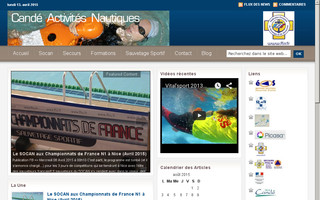 cande-activites-nautiques.org website preview