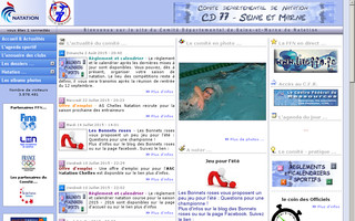 seineetmarne.ffnatation.fr website preview