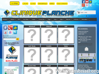 cliniquedelaplanche.com website preview