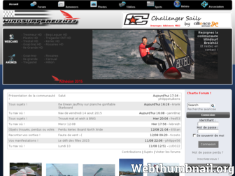 windsurfbreizh22.com website preview