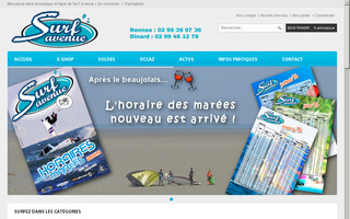 surfavenue.fr website preview