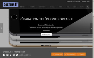 montpellier.docteur-it.com website preview