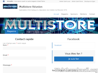 multistore-reunion.fr website preview