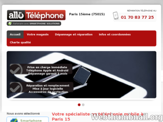 allo-telephone-paris15.fr website preview