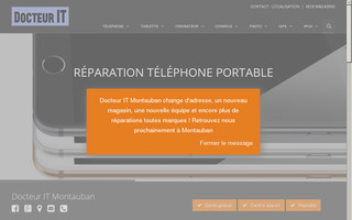 montauban.docteur-it.com website preview