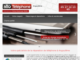 allo-telephone-angouleme.fr website preview