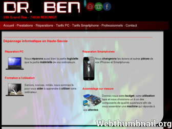 dr-ben.fr website preview