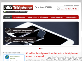 allo-telephone-paris6.fr website preview