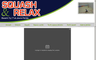 squashrelax.com website preview