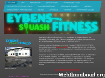 eybens-squash-fitness.com website preview