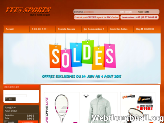 yves-tennis.fr website preview