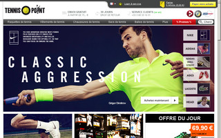 tennis-point.fr website preview