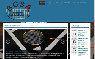 badminton-club-saint-agrevois.fr website preview