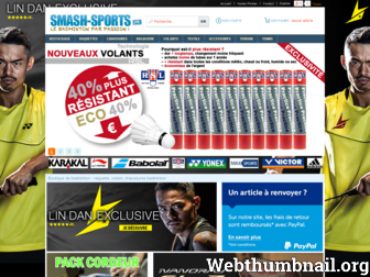 smash-sports.fr website preview