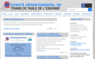 cdtt91.fr website preview