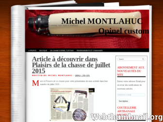 couteaux-montlahuc.com website preview